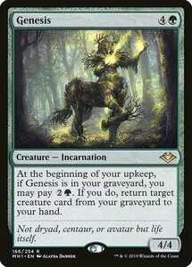 MTG ■緑/英語版■ 《起源/Genesis》モダンホライゾン　MH1