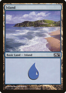 MTG ■土地/英語版■ 《島/Island》基本セット2012 M12