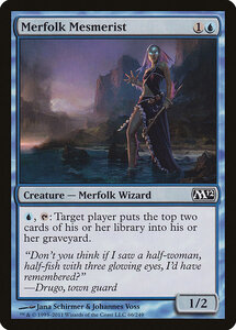 MTG ■青/英語版■ 《マーフォークの催眠術師/Merfolk Mesmerist》基本セット2012 M12