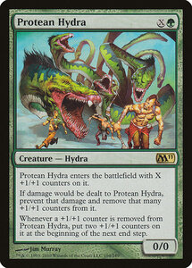 MTG ■緑/英語版■ 《変幻のハイドラ/Protean Hydra》基本セット2011 M11