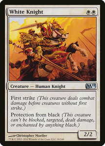 MTG ■白/英語版■ 《白騎士/White Knight》基本セット2011 M11