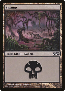 MTG ■土地/英語版■ 《沼/Swamp》基本セット2010 M10