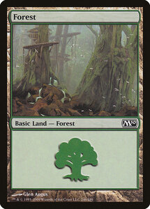 MTG ■土地/英語版■ 《森/Forest》基本セット2010 M10