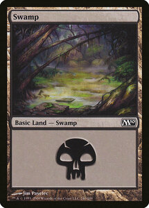 MTG ■土地/英語版■ 《沼/Swamp》基本セット2010 M10