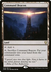 MTG ■土地/英語版■ 《統率の灯台/Command Beacon》★FOIL★ 統率者レジェンズ　CMR