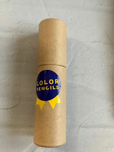 COLOR PENCILS 色鉛筆　5色入り(赤、青、黄、緑、橙、黒)