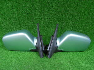  Subaru Pleo RA2 door mirror left right set used color :24G 5 pin 2 pin electric storage heater A1862