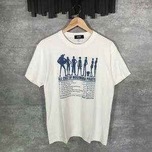 『BANDAI』バンダイ (M) one piece 半袖Tシャツ / ホワイト