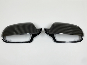  Audi AUDI carbon made side mirror A3A4A5 B8 8T8F8P side assist have door mirror panel cover side mirror trim 