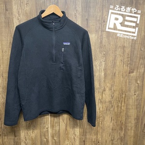 patagonia パタゴニア ベターセーター フリース ハーフジップ プルオーバー メンズ M ブラック