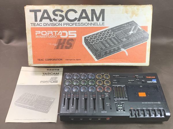 動作品】Tascam Porta05 HS ミニスタジオ マルチトラック-