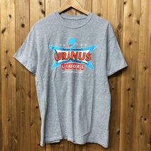 USA古着 /URANUS /LIQUORS /Missouri /メンズ 半袖Tシャツ プリントTシャツ トップス グレー アメカジ アメリカ古着 海外輸入品_画像1