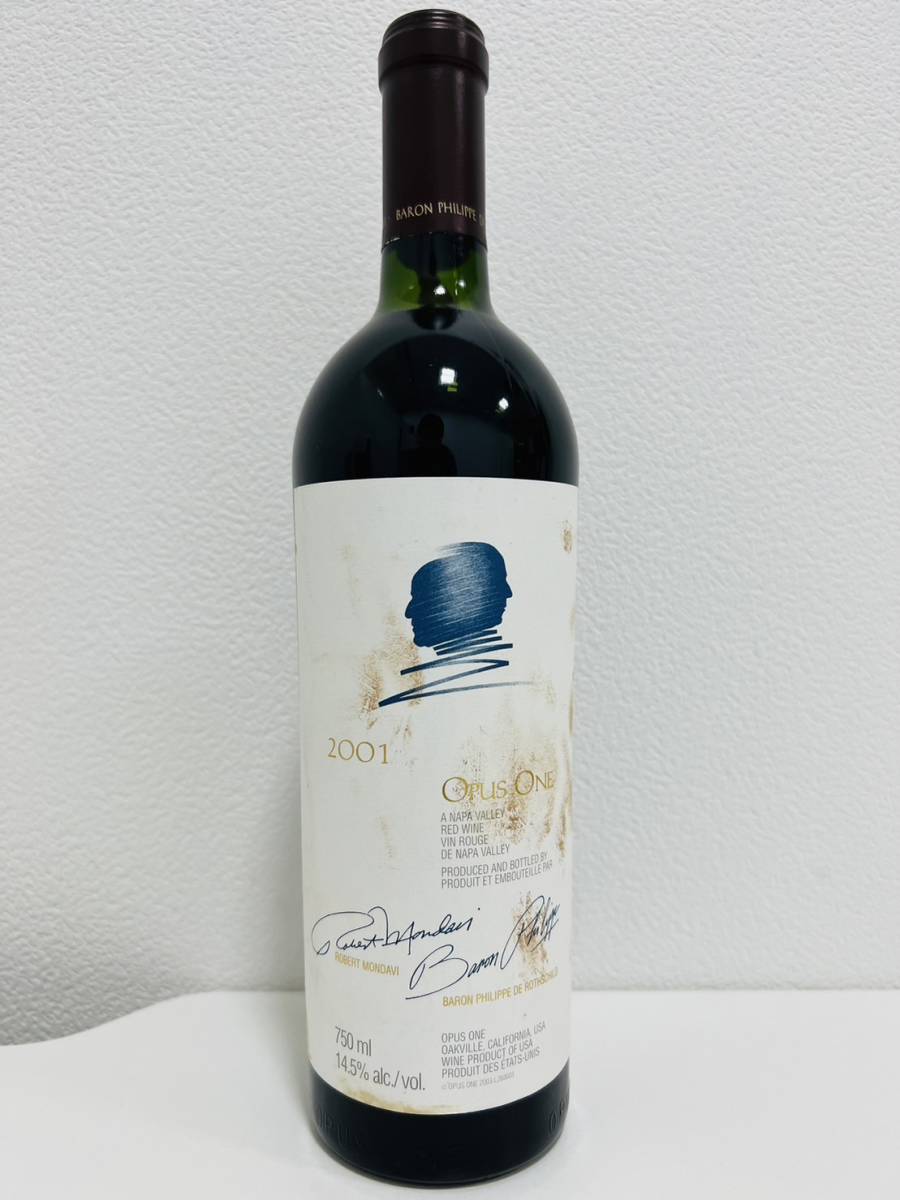 ヤフオク! -「オーパスワン 2001」(アルコール) (飲料)の落札相場