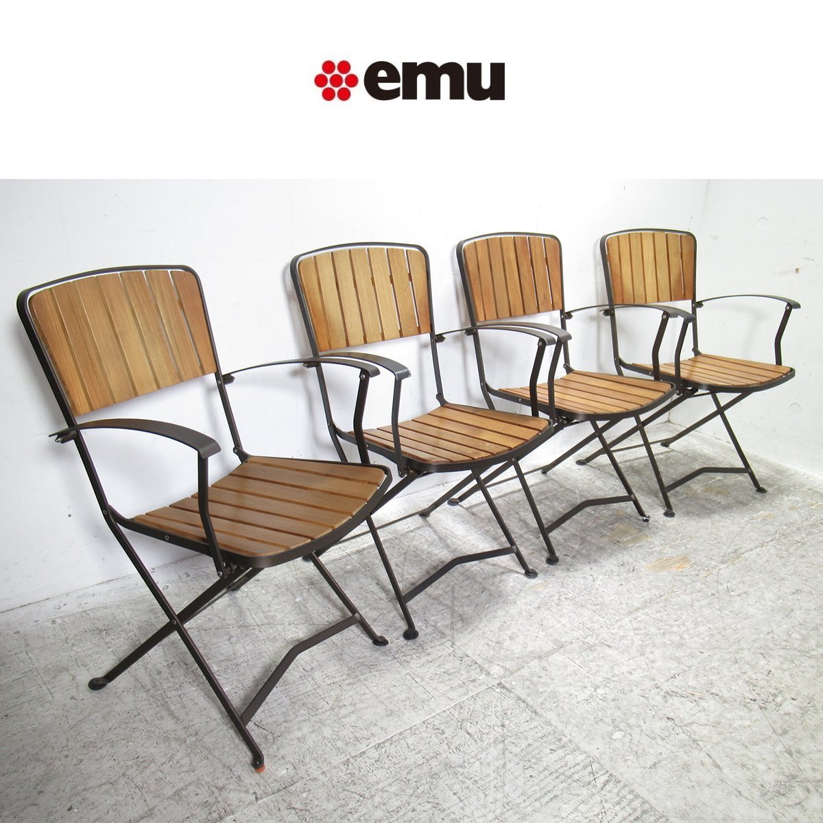 ☆【2脚セット】emu RONDA CHAIR エミュー ロンダチェア 参考5.2万円