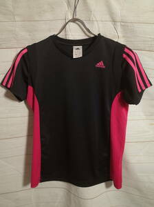  lady's ph196 adidas Adidas climaliteklaima light short sleeves training shirt L black group black series T-shirt 