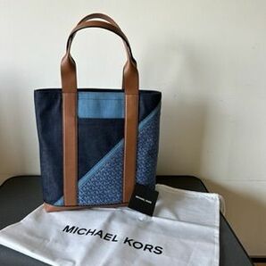 新品未使用MICHAEL KORS 限定 デニム トートバッグ 訳あり