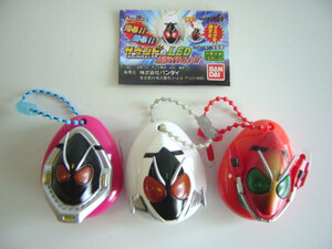 ♯Ige25GT仮面ライダーフォーゼサウンド＆LED人気3種NSマグネット♂BANDAIバンダイ♀300円〓012475_b