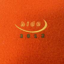 hide 2012年手帳　hide official calender 2012 カバー付　オレンジ　XJAPAN オフィシャルカレンダー　コレクション　グッズ　限定品　中古_画像2