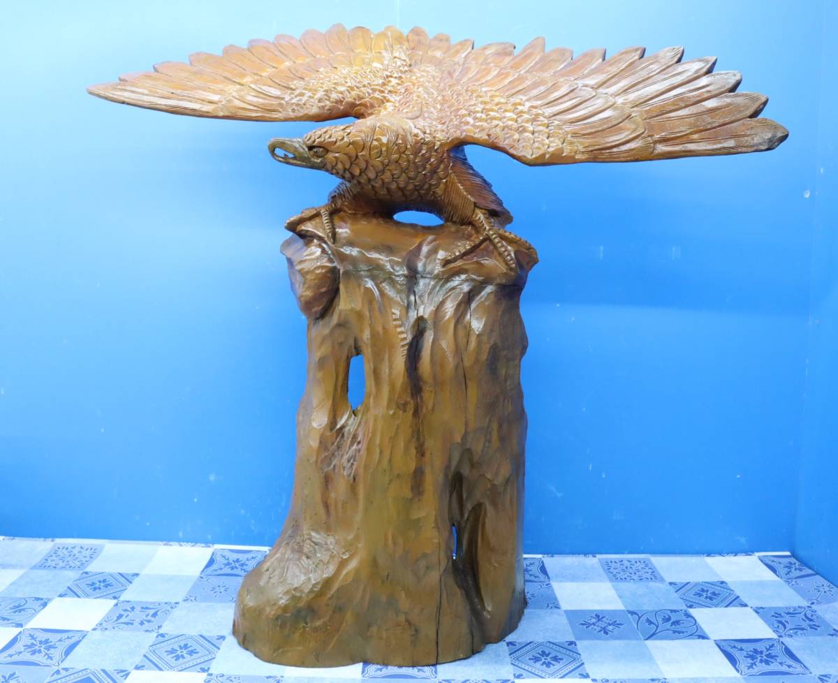 鷲 鷹 ブロンズ像 オブジェ 彫金 工芸品 昭和当時物コレクション 代引
