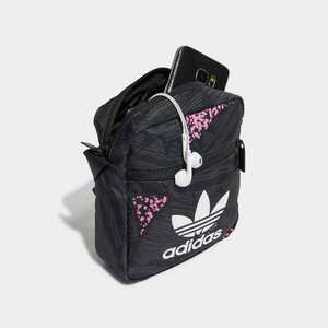 [新品] adidas Originals | Rekive フェスティバルバッグ 2.5L | ブラック/カーボン/ブリスピンク | アディダス オリジナルス | BLACK 黒