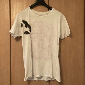 size M | Found. | I. S. CREWNECK | ホワイト | プリント Tシャツ S/S T-SHIRT 半袖 カットソー | WHITE