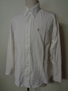 90s Ralph Lauren Ralph Lauren Vintage Logo embroidery button down short sleeves shirt gray white 20 men's 