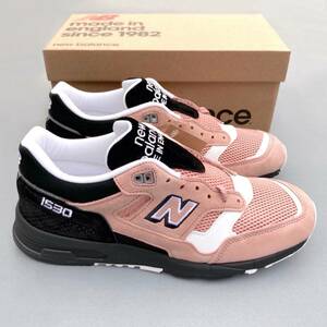 NB直営店限定 UK製 NEW BALANCE M1530SVS PINK×BLACK US9.5D 27.5cm M1500 30th記念モデル スエード 新品 イギリス英国製 コーラルピンク