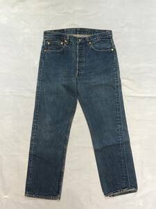 LEVIS 　501 　USED 　古着　　3４インチ　　デニムパンツ　アメリカ製　　MADE　IN　USA　　VINTAGE NO-1