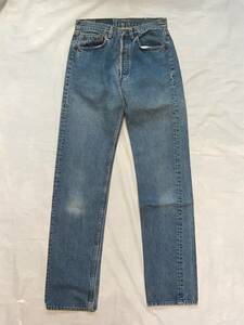 LEVIS 　501 　USED 　古着　　　デニムパンツ　アメリカ製　　MADE　IN　USA　　VINTAGE 　　３１ｘ３６NO-2
