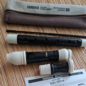 YAMAHA アルトリコーダー　YRA-388 BAROQUE　JAPAN　B