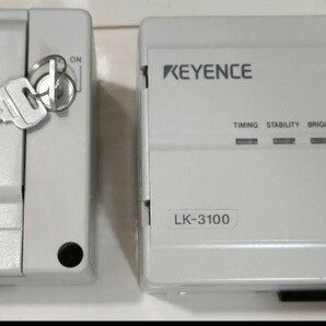 特価 中古品 キーエンス KEYENCE LK-3100＋LB-1200 セット CCDレーザ変位センサ アンプユニット