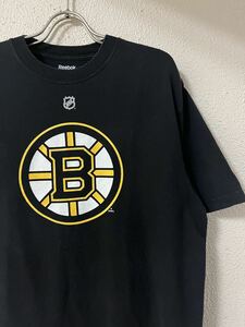 NHL ボストン ブルーインズ ナンバリング デザイン Tシャツ 