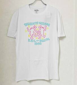 新品 XL ★ コストコ キース・ヘリング 半袖 Tシャツ US-L アートプリント メンズ レディース ユニセックス Keith Haring 大きいサイズ LL