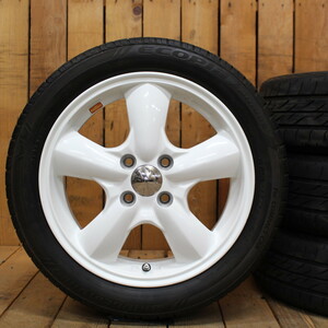  Spacia wake N-BOX N-WGN N-ONE canvas Lapin etc. WORK Goocars 15 -inch 165/55R15 tire wheel 4ps.@SET