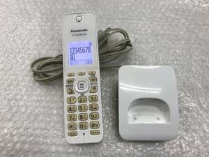 パナソニック 充電器付子機 KX-FKD404-W2 中古品A-2874