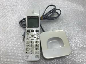  Pioneer with charger cordless handset TF-EK36-W Junk A-2910