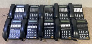 現状品 Panasonic ビジネスフォン ラ・ルリエ VB-F411NA-K 12キー電話機N-K 10台まとめてセット(3)