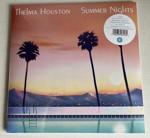 新品 Thelma Houston / Summer Nights, 80’s未発表曲, AOR, Modern soul, Preservation Records, Artworkは Yoko Honda