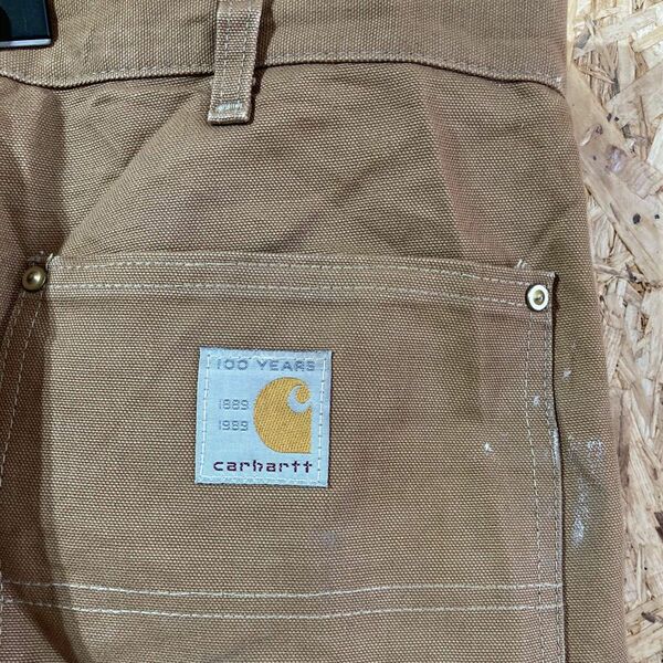 Carhartt 100周年 ペインター パンツ w46 x 30 100th 1889年 1989年 サスペンダーボタン