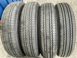 2023年製 175/80R16 4本 BS 夏タイヤ中古 新品時ライン残りうっすらあり 9.5分山 ジムニー 引き取り作業対応可 札幌市白石区 N970