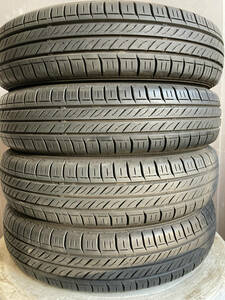 145/80R13 4本 DUNLOP 夏タイヤ バリ溝 格安 軽自動車に 作業引き取り対応可 札幌 N960