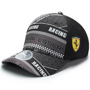 Scuderia Ferrari F1 Baseball Graphic Cap フェラーリ ベースボール キャップ 帽子 ブラック