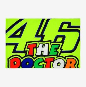 Valentino Rossi The Doctor Flag バレンティーノ ロッシ フラッグ 旗 140 x 90cm