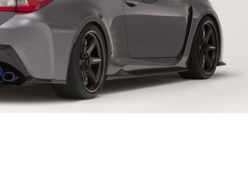 レクソン レクサス RC F USC10 VRS-STYLE サイドスカートエク