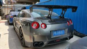 R35 GTR EURO-STYLE GTウイング (カーボン リアスポイラーブレード) 1600mm