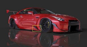 R35 GTR RB-STYLE カーボン フロントフェンダー カナード