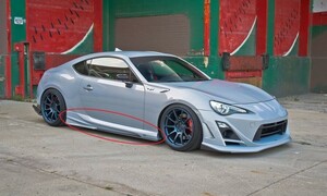 FT86 ZN6 BRZ ZC6 AR II-STYLE サイドスカート&エクステンション FRP