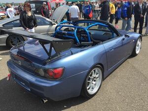 ホンダ S2000 AP1 AP2 VTX-STYLE TYPE-5 GTウイング 1700mm FRP