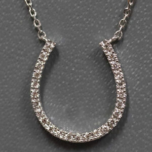  Star Jewelry K18 diamond necklace D0.08 1.8g