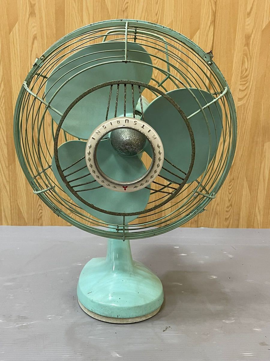 昭和レトロ 三菱 A.C.ELECTRIC FAN 鉄製 扇風機 - beautifulbooze.com